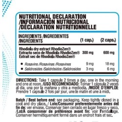 RHODIOLA ROSEA 600 MG - 60 VCAPS 2