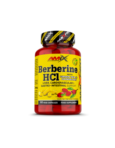 BERBERINE HCI WITH GREEN TEA & DANDELION 60 CAPS