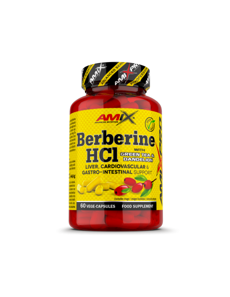 BERBERINE HCI WITH GREEN TEA & DANDELION 60 CAPS