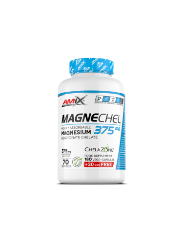 MAGNECHEL® MAGNESIUM CHELATE 180+30 CAPS FREE