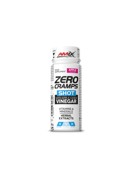 ZERO CRAMPS SHOT 20*60 ML · Manzana
