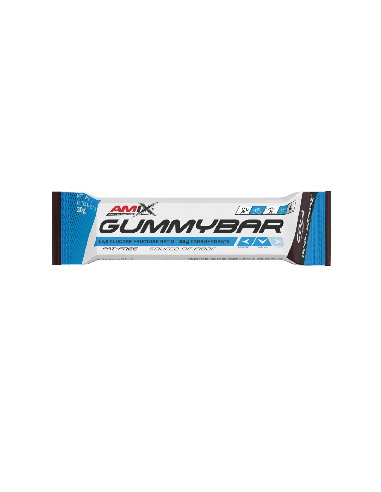 GUMMY BAR WITH CAFF 12*30 GR · Cola