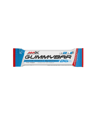 GUMMY BAR NO CAFF 12*30 GR · Fresa