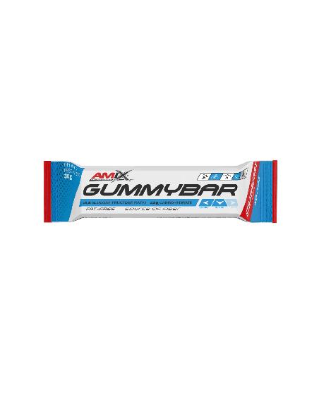 GUMMY BAR NO CAFF 12*30 GR · Fresa