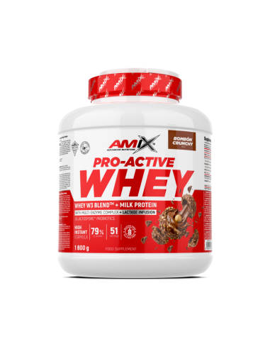 PRO-ACTIVE WHEY 1800 GR · Bombón Crujiente
