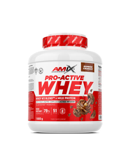 PRO-ACTIVE WHEY 1800 GR · Bombón Crujiente