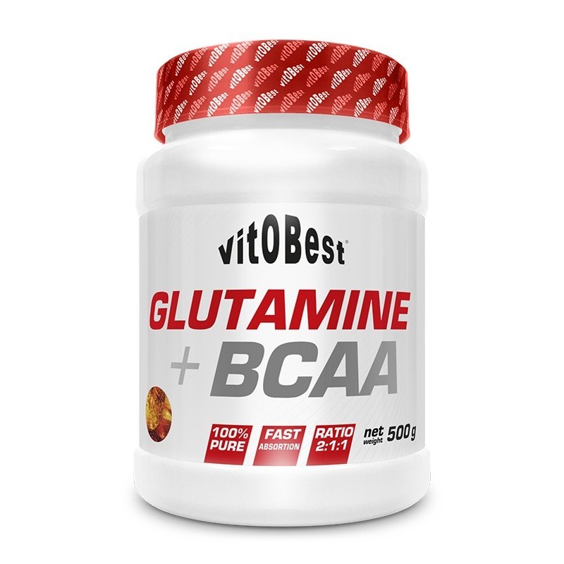 GLUTAMINA + BCAA COMPLEX - 500 GR
