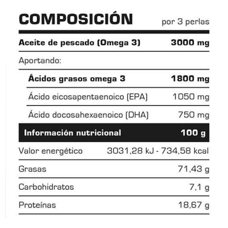 SUPER OMEGA 3 - 100 PERLAS
