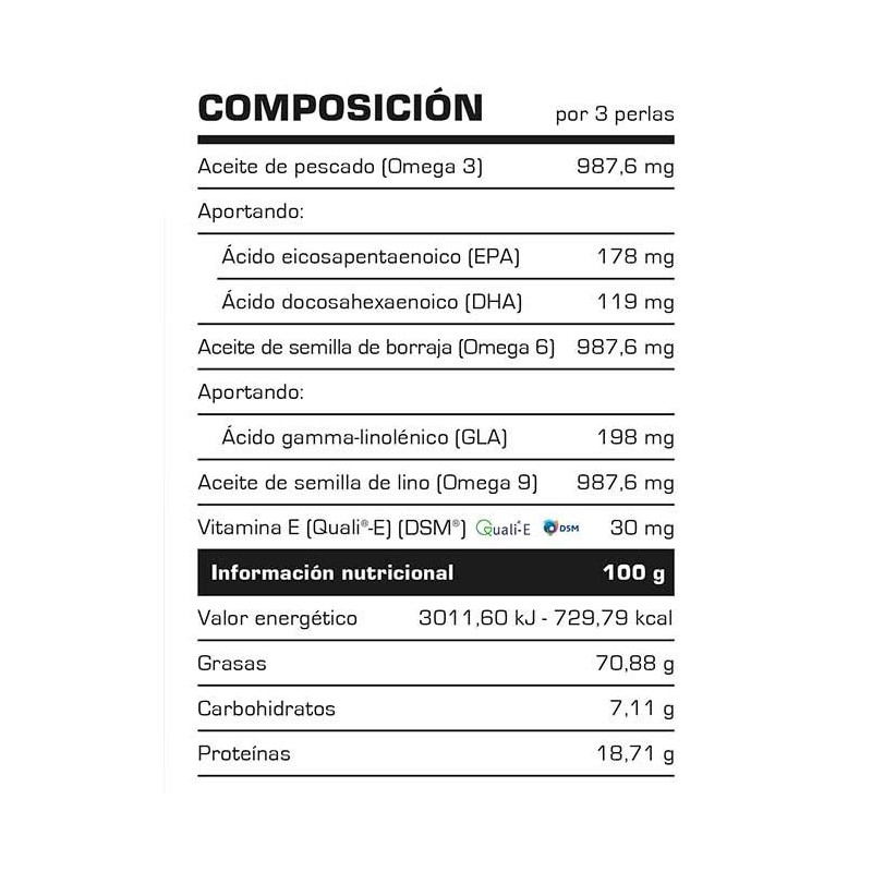 SUPER OMEGA 3-6-9 - 100 PERLAS