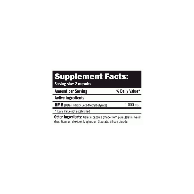 HMB 500MG - 120 CÁPS.