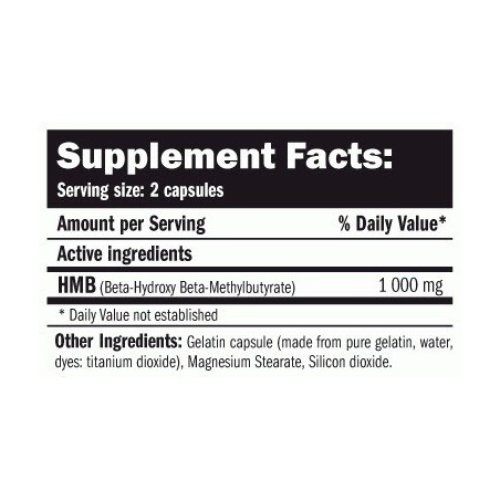 HMB 500MG - 120 CÁPS.