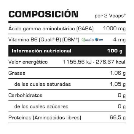 GABA 500 MG - 60 CAPS