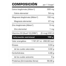 CALCIO MAGNESIO + ZINC & VIT. D3 2