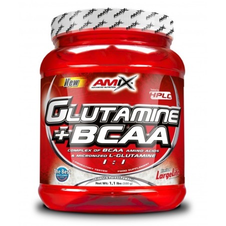 L-GLUTAMINE + BCAA - 500 GR