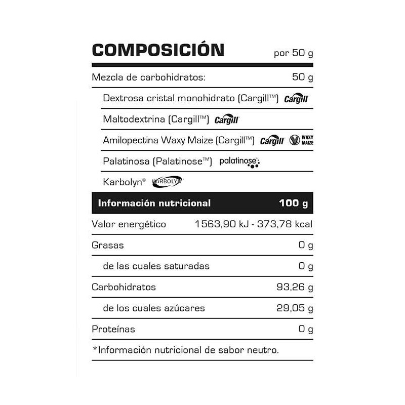 CARBO MIX XXL - 1800 GR