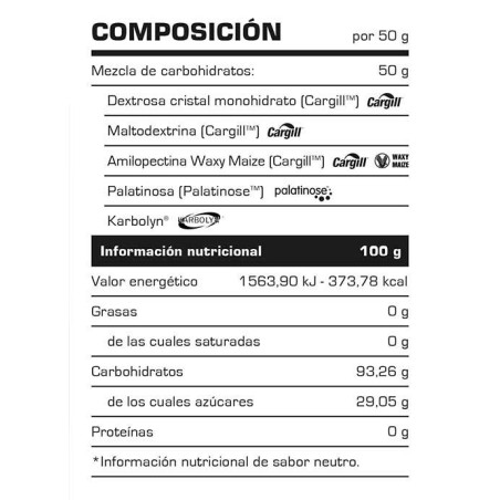 CARBO MIX XXL - 1800 GR
