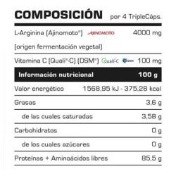 L-ARGININE 2000 - 180 TRIPLE CAPS. 2