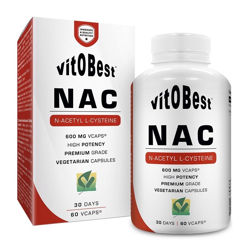 NAC N-ACETIL CISTEINA - 60 VCAPS