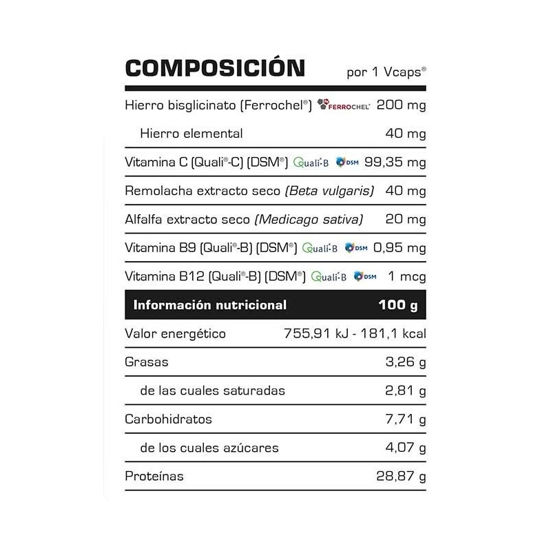 HIERRO COMPLEX - 60 CAPS