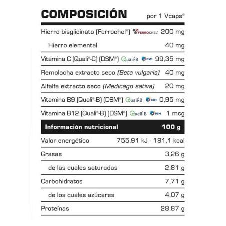 HIERRO COMPLEX - 60 CAPS