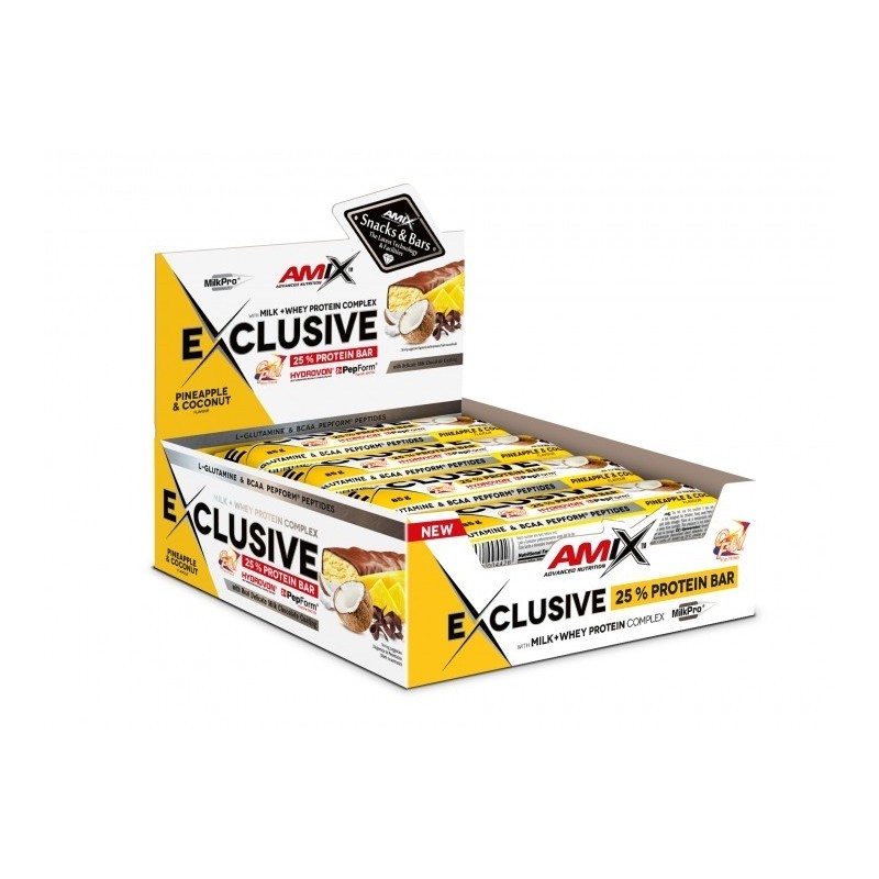 EXCLUSIVE PROTEIN BAR - 12x85 GR