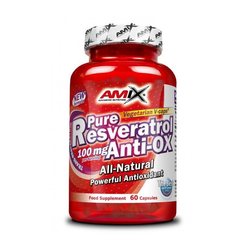 PURE RESVERATROL - ANTI-OX - 60 CAPS