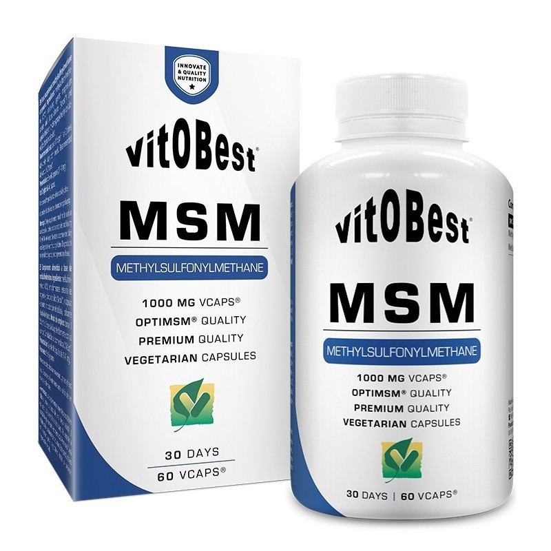 MSM 1000 MG - 60 CAPS.