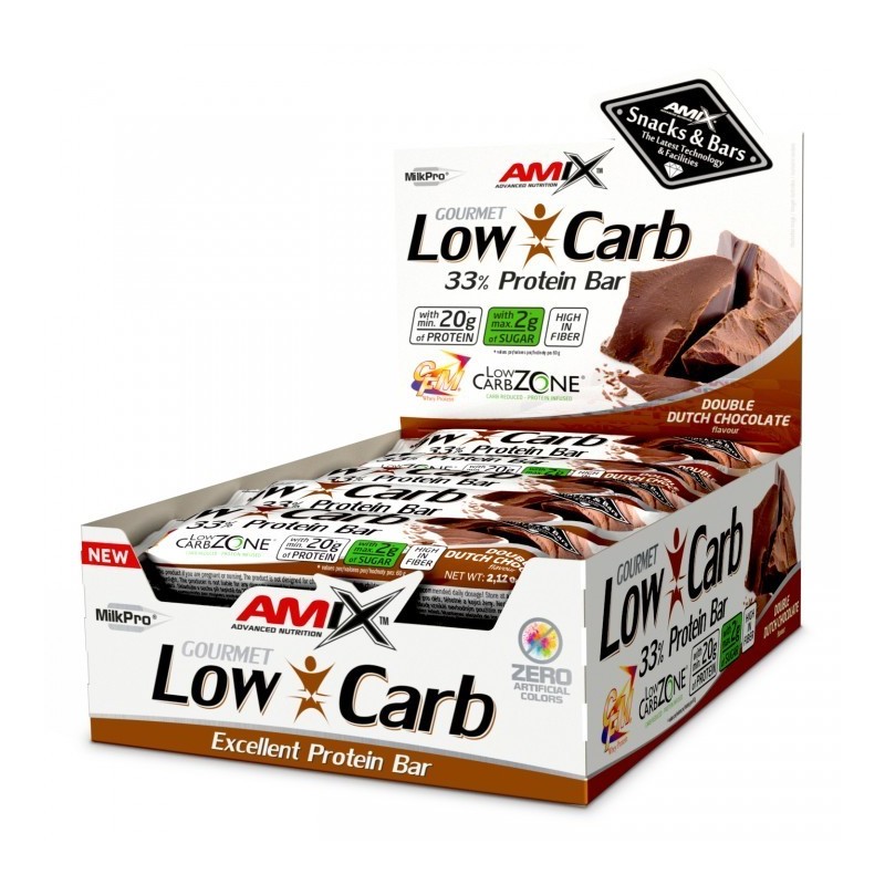 LOW CARB 33% PROTEIN BAR 15X60 GR