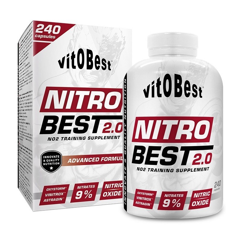 NITROBEST 2.0 - 240 CAPS