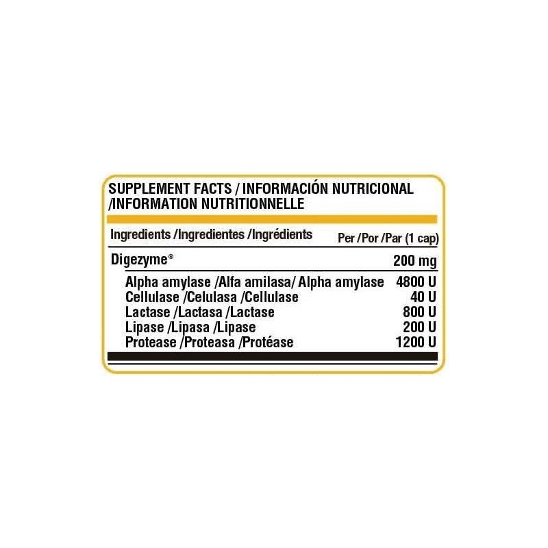 DIGEZYME 200MG - 120 VCAPS