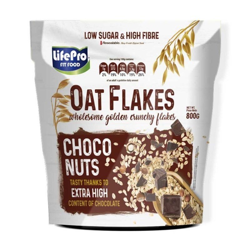 COPOS DE AVENA FIT FOOD - 800 G